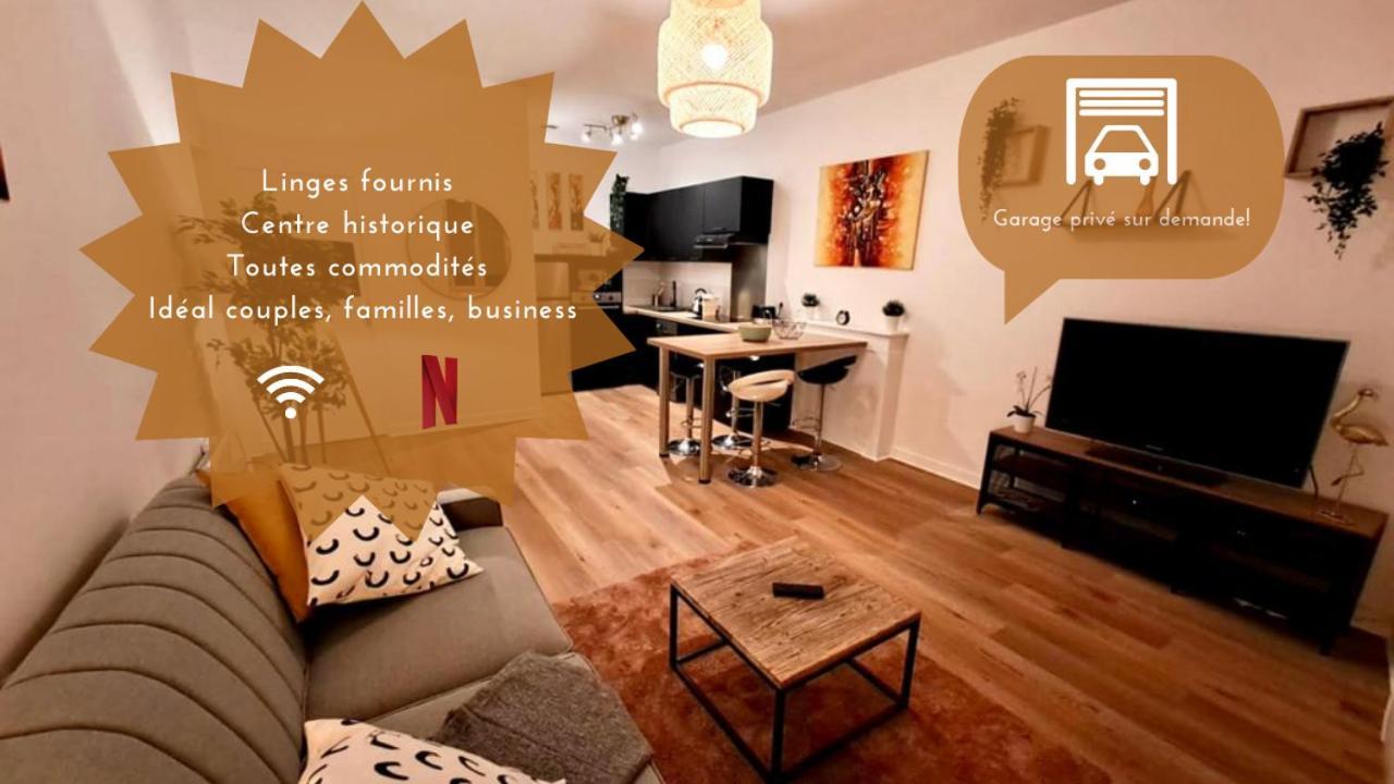 Le Saint Jean , Centre Historique, Wifi, Tout Equipe, Ideal Famille, Business, Ou Simple Escapade Niort Exterior photo